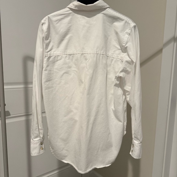 Aritzia Denim Forum The Jane Longsleeve Shirt size xs - Picture 8 of 9